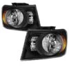 07-09 Dodge Durango OE-Style Replacement Headlights - Black