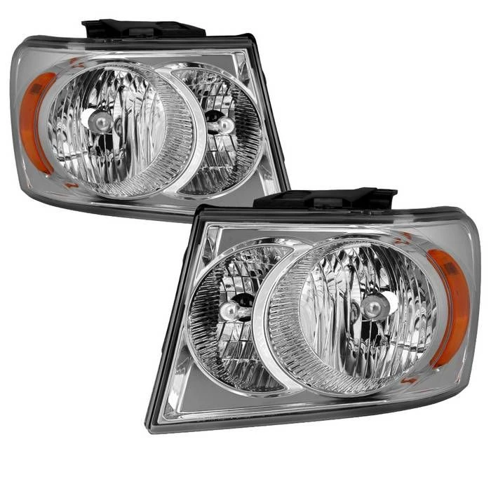 07-09 Dodge Durango OE-Style Replacement Headlights - Chrome 1 07-09 Dodge Durango OE-Style Replacement Headlights - Chrome