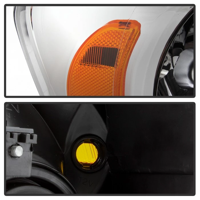 07-09 Dodge Durango OE-Style Replacement Headlights - Chrome 5 07-09 Dodge Durango OE-Style Replacement Headlights - Chrome - Image 5