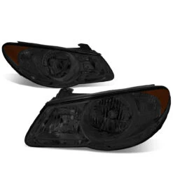 07-09 Hyundai Elantra OE-Style Replacement Headlights - Smoked / Amber 11 07-09 Hyundai Elantra OE-Style Replacement Headlights - Smoked / Amber -High-Efficiency Car Light Store 07 09 hyundai elantra oe style replacement headlights smoked amber 68