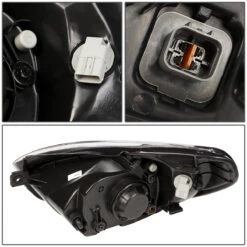 07-11 Hyundai Accent Headlight Assembly (Driver & Passenger Side) - Chrome Amber 11 07-11 Hyundai Accent Headlight Assembly (Driver & Passenger Side) - Chrome Amber -High-Efficiency Car Light Store 07 11 hyundai accent headlight assembly driver passenger side chrome amber 110