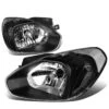 07-11 Hyundai Accent OE-Style Replacement Headlights - Black / Clear