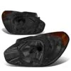07-11 Hyundai Accent OE-Style Replacement Headlights - Smoked / Amber