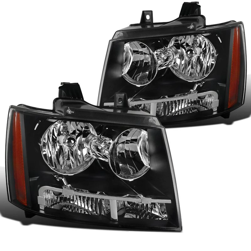 07-14 Chevy Avalanche / Tahoe / Suburban Black Housing Headlights 1 07-14 Chevy Avalanche / Tahoe / Suburban Black Housing Headlights