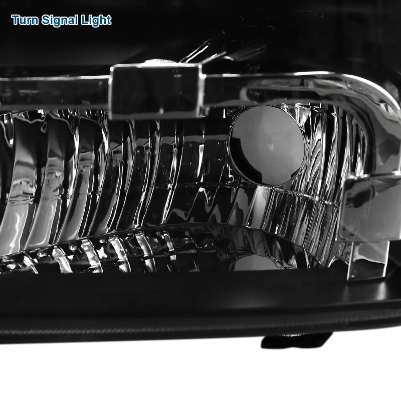 07-14 Chevy Avalanche / Tahoe / Suburban Black Housing Headlights 5 07-14 Chevy Avalanche / Tahoe / Suburban Black Housing Headlights - Image 5