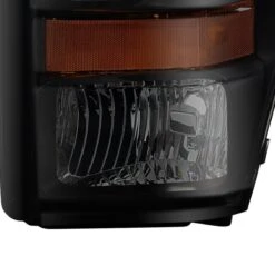 08-10 Ford F250-F550 SuperDuty Replcement Headlilghts - Black Smoked -High-Efficiency Car Light Store 08 10 ford f250 f550 superduty replcement headlilghts black smoked 110