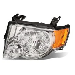 08-12 Ford Escape LH Left Side OE Style Headlight Lamp Replacement Chrome