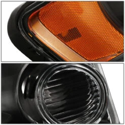 HID Combo 08-12 Ford Escape OE-Style Euro Headlights - Black Amber 11 HID Combo 08-12 Ford Escape OE-Style Euro Headlights - Black Amber -High-Efficiency Car Light Store 08 12 ford escape oe style black housing amber corner headlight 133 1