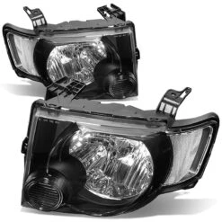 08-12 Ford Escape OE Style Black Housing Clear Corner Headlight