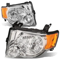 08-12 Ford Escape OE Style Chrome Housing Amber Corner Headlight 11 08-12 Ford Escape OE Style Chrome Housing Amber Corner Headlight -High-Efficiency Car Light Store 08 12 ford escape oe style chrome housing amber corner headlight 127
