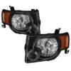 08-12 Ford Escape OE-Style Replacement Headlights - Black