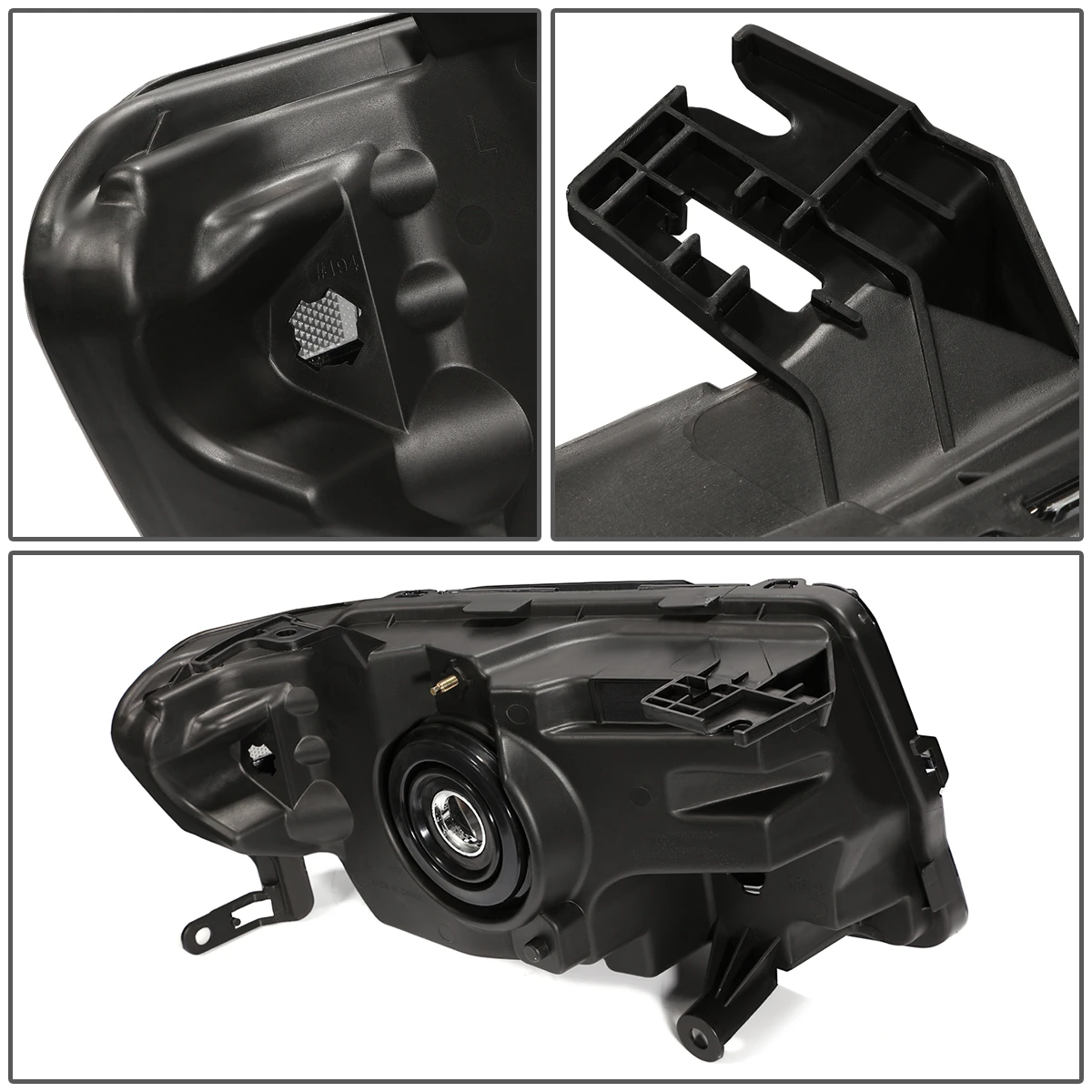 HID Combo 08-12 Ford Escape OE-Style Euro Headlights - Smoked Amber 4 HID Combo 08-12 Ford Escape OE-Style Euro Headlights - Smoked Amber - Image 4