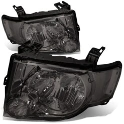 08-12 Ford Escape OE Style Smoked Housing Clear Corner Headlight