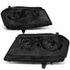 08-14 Dodge Avenger Headlights - Smoked Housing Clear Corner