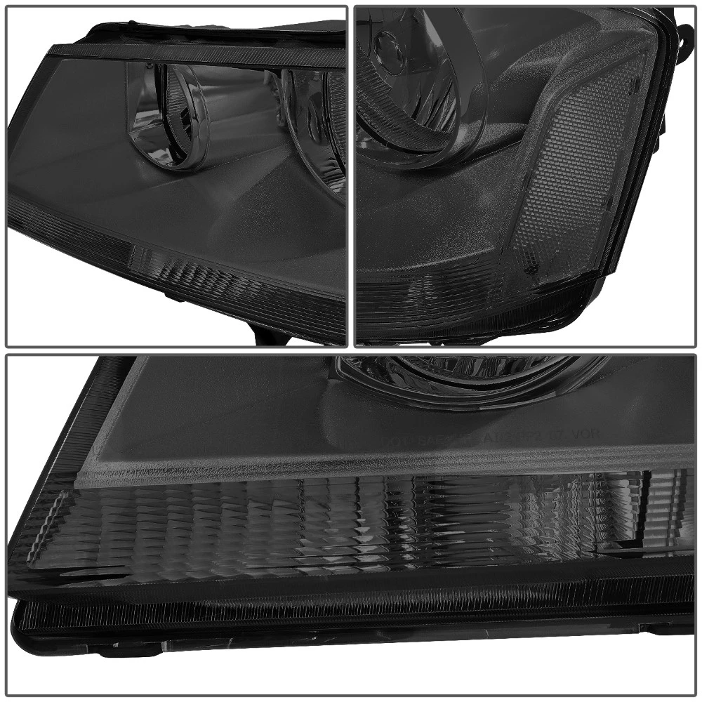 08-14 Dodge Avenger Headlights - Smoked Housing Clear Corner 5 08-14 Dodge Avenger Headlights - Smoked Housing Clear Corner - Image 5