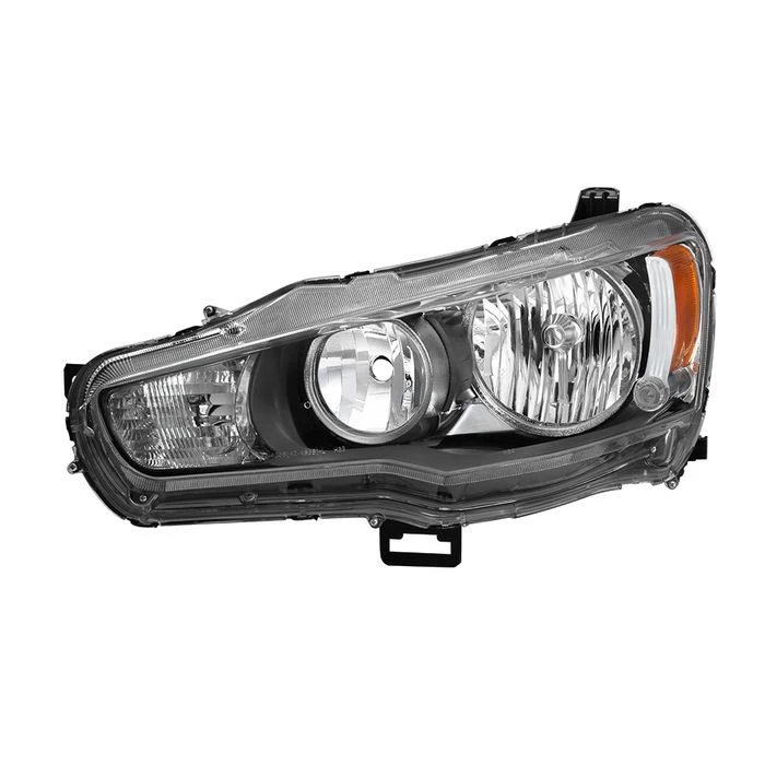 08-15 Mitsubishi Lancer Driver Side Headlights - OEM Left 1 08-15 Mitsubishi Lancer Driver Side Headlights - OEM Left