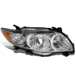 09-10 Toyota Corolla RH RIGHT Bumper Headlight Replacement TO2502182