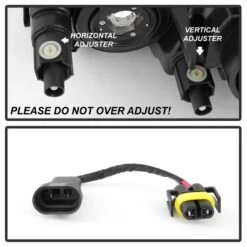 09-12 Toyota RAV4 OE-Style Projector Headlights - Black -High-Efficiency Car Light Store 09 12 toyota rav4 oe style projector headlights black 72