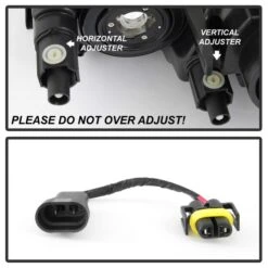 09-12 Toyota RAV4 OE-Style Projector Headlights - Chrome -High-Efficiency Car Light Store 09 12 toyota rav4 oe style projector headlights chrome 71