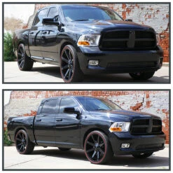 09-2018 Dodge RAM 1500 2500 3500 Euro Crystal Headlights - Chrome -High-Efficiency Car Light Store 09 15 dodge ram 1500 2500 3500 euro crystal headlights chrome 125