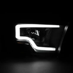 09-18 Dodge Ram LED Bar Reflector Headlight - Black 13 09-18 Dodge Ram LED Bar Reflector Headlight - Black -High-Efficiency Car Light Store 09 18 dodge ram led drl headlights black clear lens 226