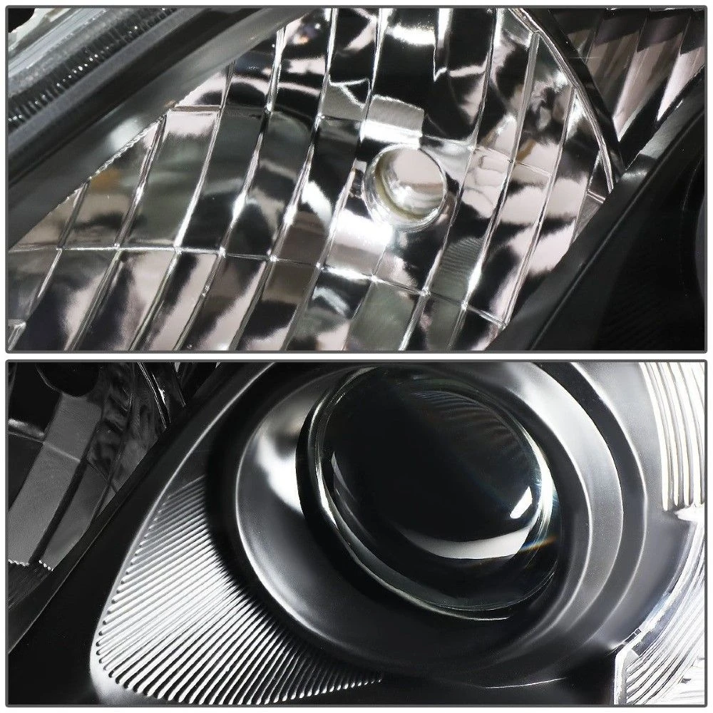 2010-2011 Toyota Camry OE-Style Black Housing Projector Headlights - Amber Side Markers 2 2010-2011 Toyota Camry OE-Style Black Housing Projector Headlights - Amber Side Markers - Image 2