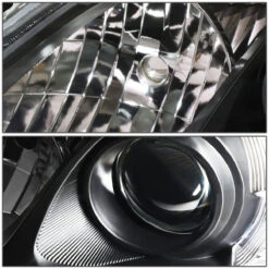 2010-2011 Toyota Camry OE-Style Black Housing Projector Headlights - Clear Side Markers -High-Efficiency Car Light Store 10 11 toyota camry xv40 oe style replacement headlights black clear 149