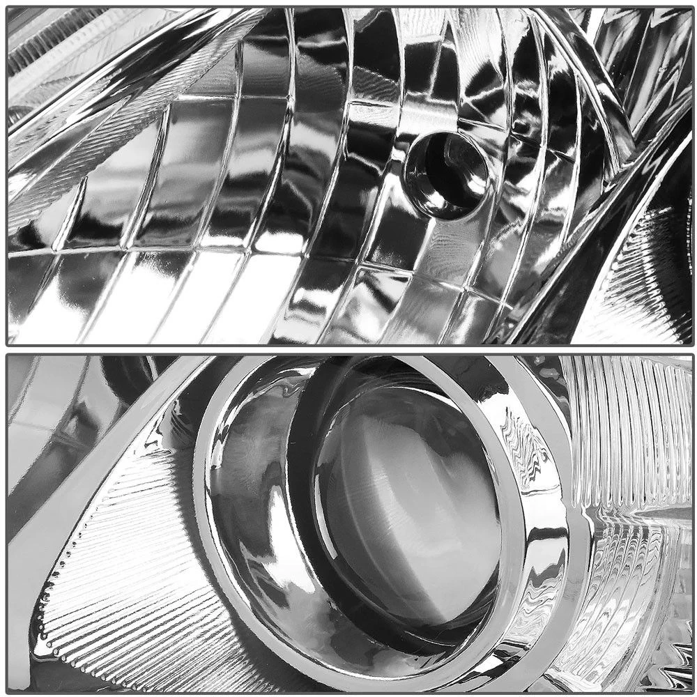 2010-2011 Toyota Camry OE-Style Chrome Housing Projector Headlights - Amber Side Markers 2 2010-2011 Toyota Camry OE-Style Chrome Housing Projector Headlights - Amber Side Markers - Image 2