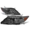 10-11 Toyota Camry XV40 OE-Style Replacement Headlights - Smoked / Amber