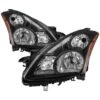 10-12 Nissan Altima Sedan [HID Model] OEM Style Headlights - Black