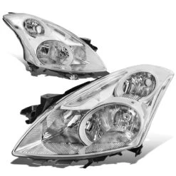 10-12 Nissan Altima Sedan Reflective Headlights - Chrome Clear -High-Efficiency Car Light Store 10 12 nissan altima sedan reflective headlights chrome clear 84