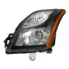 10-12 Nissan Sentra Replacement Black Headlights - Driver Side