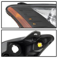 10-12 Nissan Sentra Replacement Black Headlights - Passenger Side -High-Efficiency Car Light Store 10 12 nissan sentra replacement black headlights passenger side 99