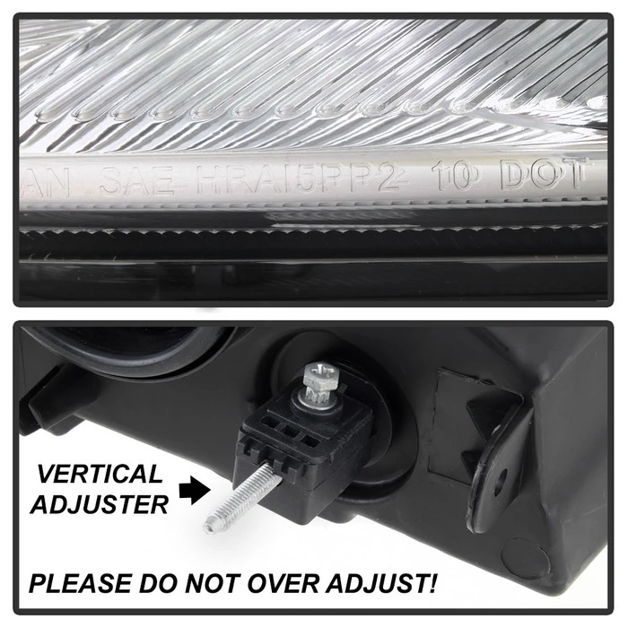 10-12 Nissan Sentra Replacement Chrome Headlights - Driver Side 7 10-12 Nissan Sentra Replacement Chrome Headlights - Driver Side - Image 7