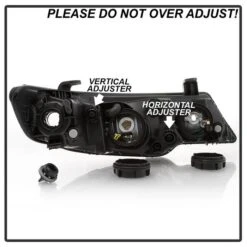 10-13 KIA Forte Sedan Hatchbak Model Black Headlight Driver Left Halogen Type -High-Efficiency Car Light Store 10 13 kia forte sedan hatchbak model black headlight driver left halogen type 78