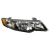 10-13 KIA Forte Sedan Hatchbak Model Black Headlight Passnebger Right Halogen Type