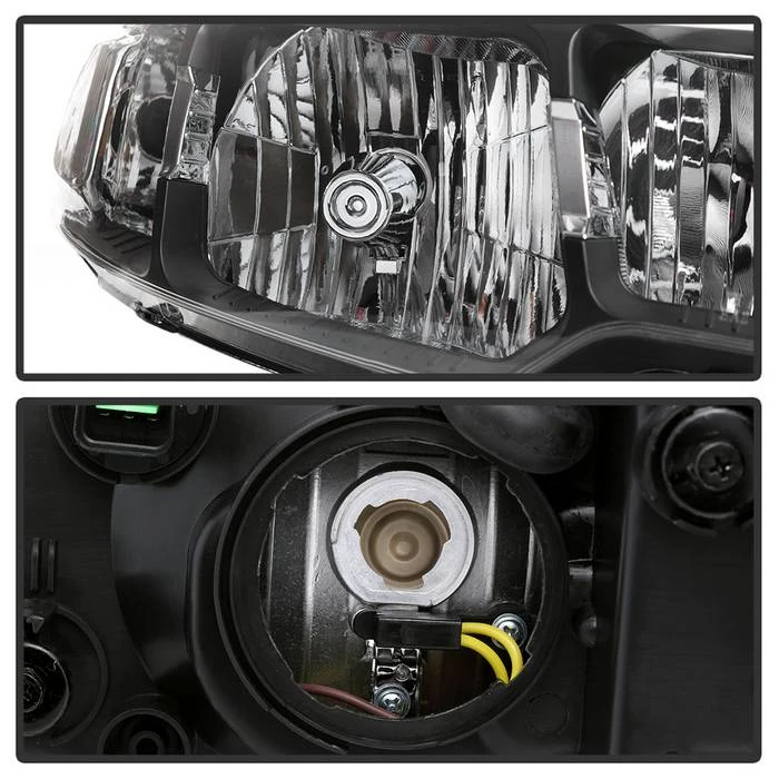 10-13 KIA Forte Sedan Hatchbak Model Black Headlight Passnebger Right Halogen Type 4 10-13 KIA Forte Sedan Hatchbak Model Black Headlight Passnebger Right Halogen Type - Image 4