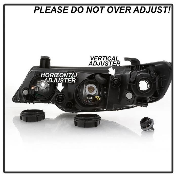 10-13 KIA Forte Sedan Hatchbak Model Black Headlight Passnebger Right Halogen Type 5 10-13 KIA Forte Sedan Hatchbak Model Black Headlight Passnebger Right Halogen Type - Image 5
