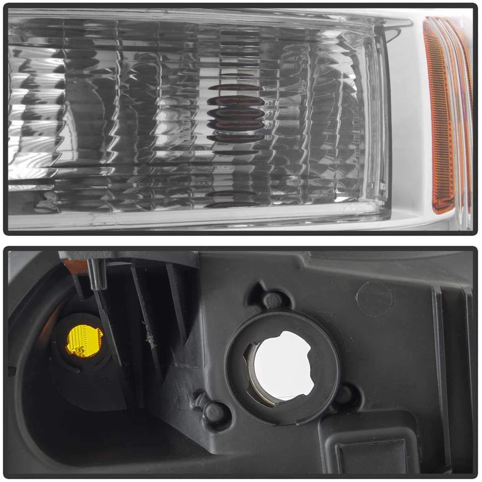 10-15 GMC Terrain SUV OE-Style Projector Headlights - Chrome 3 10-15 GMC Terrain SUV OE-Style Projector Headlights - Chrome - Image 3