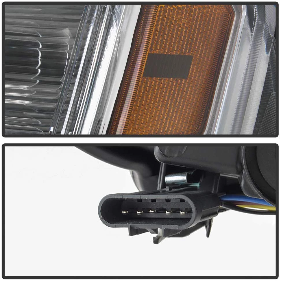 10-15 GMC Terrain SUV OE-Style Projector Headlights - Chrome 6 10-15 GMC Terrain SUV OE-Style Projector Headlights - Chrome - Image 6