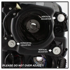 10-16 Cadillac SRX [Halogen Model] Projector Headlights - Driver Side -High-Efficiency Car Light Store 10 16 cadillac srx halogen model projector headlights driver side 143