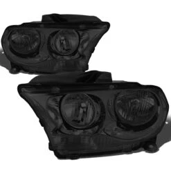 11-13 Dodge Durango [Halogen Model] Crystal Headlights - Smoked Clear -High-Efficiency Car Light Store 11 13 dodge durango halogen model crystal headlights smoked clear 166
