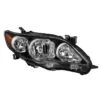 11-13 Toyota Corolla S XRS OE Style Headlights - Black Right Passenger Side