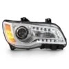 11-14 Chrysler 300 [Chrome Bazel] OE-Style Projector Headlights Passenger Right Side