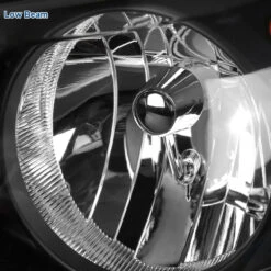 11-18 Dodge Grand Caravan / 08-16 Town & Country Black Headlights Pair -High-Efficiency Car Light Store 11 18 dodge grand caravan 08 16 town country black headlights pair 73