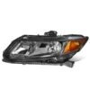 12-15 Honda Civic Left Side OE Style Headlight Lamp Replacement HO2502144