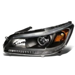 13-15 Honda Accord 4DR Left OE Style Projector Headlight Lamp Replacement
