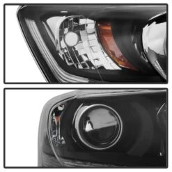 13-15 Honda Accord [Halogen Model W/ DRL] LED DRL Projector Headlights - Black -High-Efficiency Car Light Store 13 15 honda accord halogen model w drl led drl projector headlights black 166