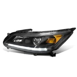 13-15 Honda Accord Left Side LED DRL Projector Headlight Lamp Replacement