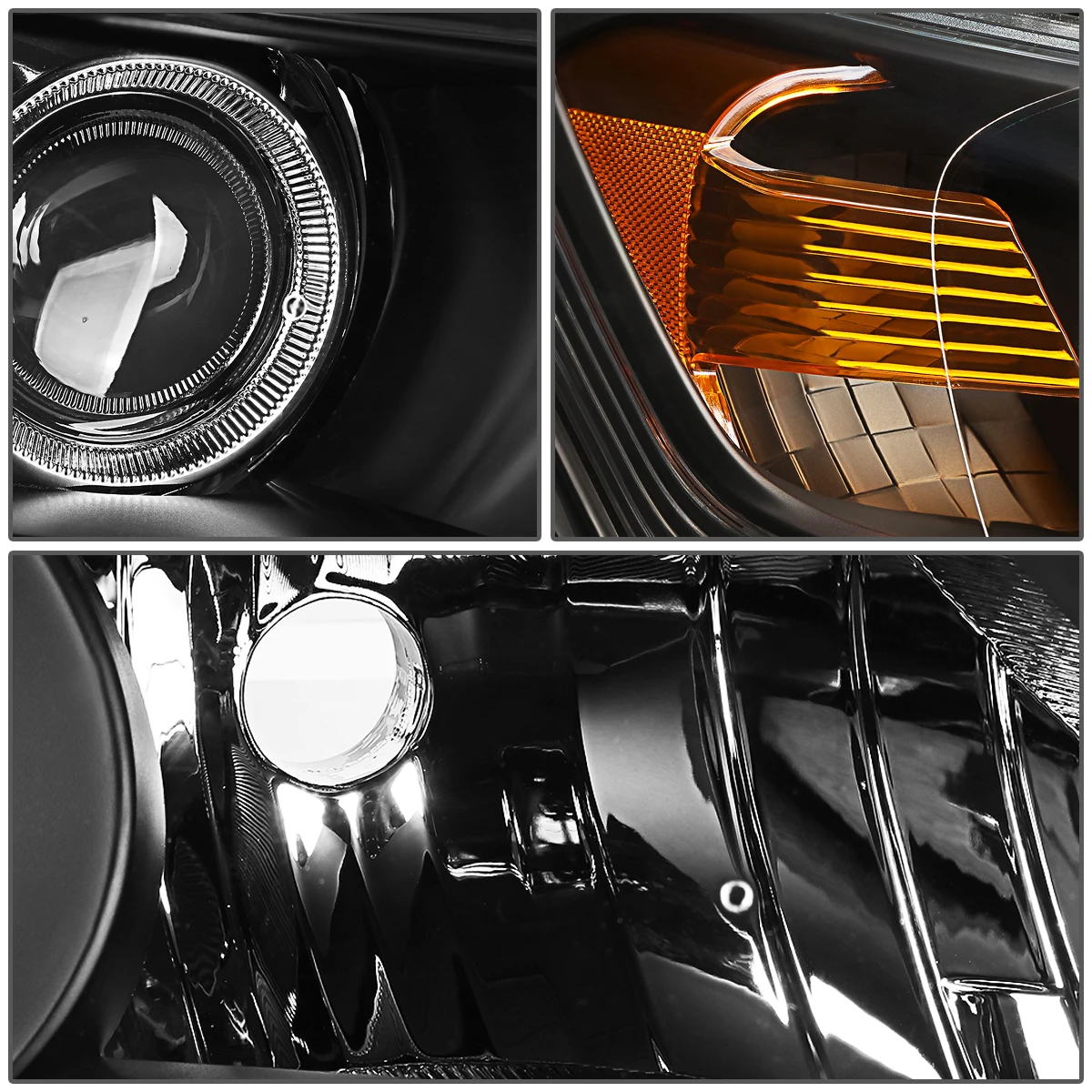 13-15 Honda Accord Right Side LED DRL Projector Headlight Lamp Replacement 4 13-15 Honda Accord Right Side LED DRL Projector Headlight Lamp Replacement - Image 4